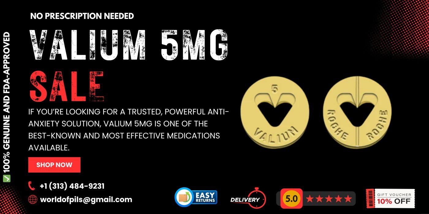 Buy Valium 5mg Online – Trusted Relief for Anxiety, Muscle Spasms & Insomnia 10 Valium 5mg